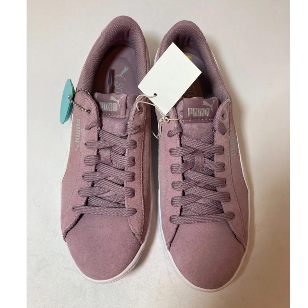 PUMA LADIES VICKY CLASSIC SUEDE SHOES SIZE: 8 COLOR: ELDERBERRY New With Box